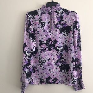 New Socialite Floral Print Blouse